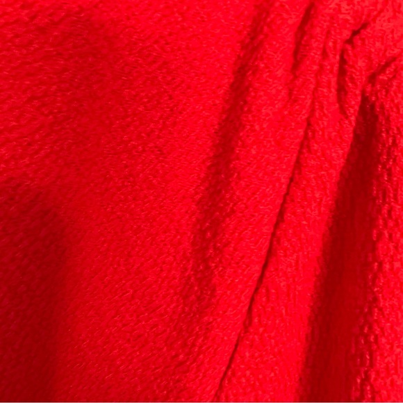 Women’s Madewell Texture & Thread Orange Short Sleeve Dress - Size Medium - Picture 3 of 6